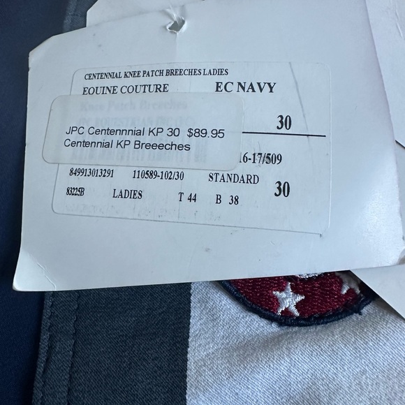 Size 30 Equine Couture Breeches NWT! - Picture 4 of 5